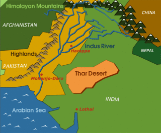 indus map