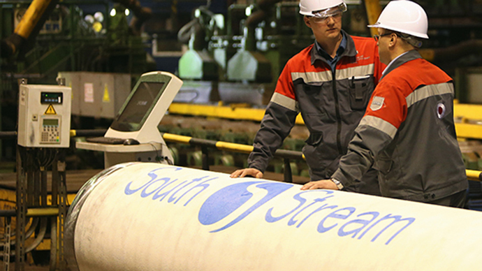 Click to enlarge south stream pipeline