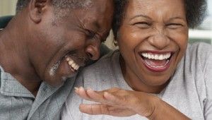 Click to enlarge laughing couple