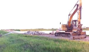 Click to enlarge washed out road