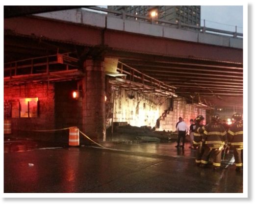 Brooklyn bridge collapse