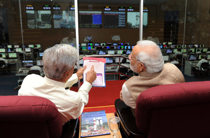 Click to enlarge PSLV Modi