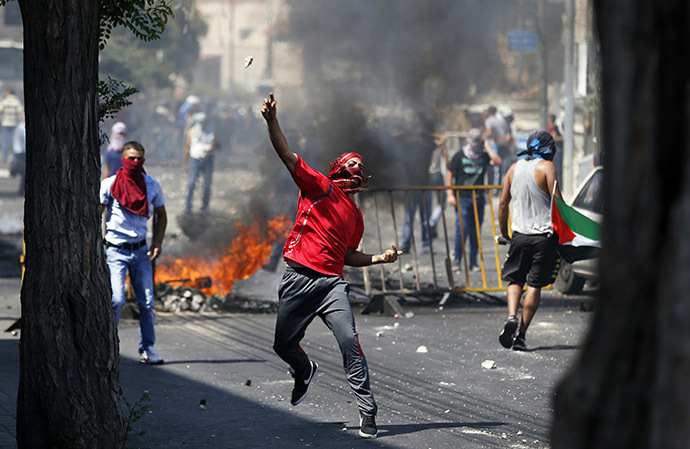 Click to enlarge Jerusalem protest