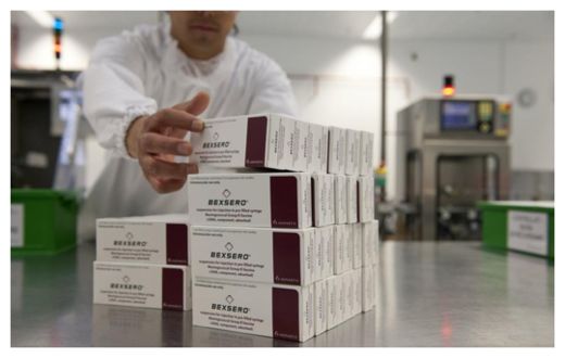 Click to enlarge Bexsero vaccine