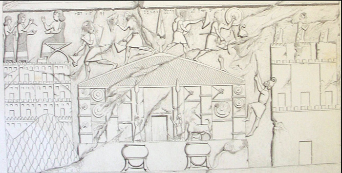 Click to enlarge Temple of Haldi Drawing