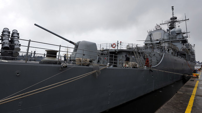 U.S. Navy cruiser Vella Gulf