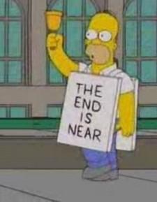 The end is near