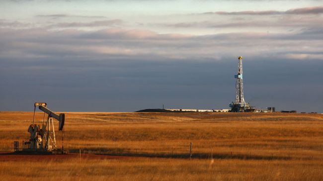 Fracking wells