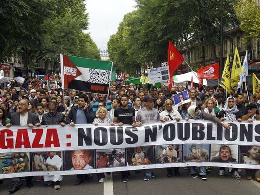 Gaz protest