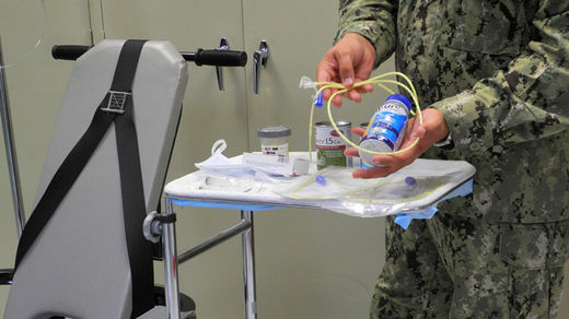 force feeding Guantanamo Bay