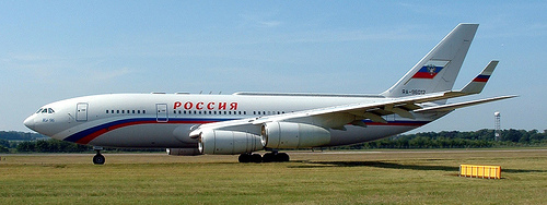 Putin plane