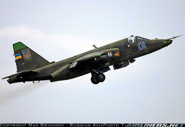 Sukhoi-25 jet