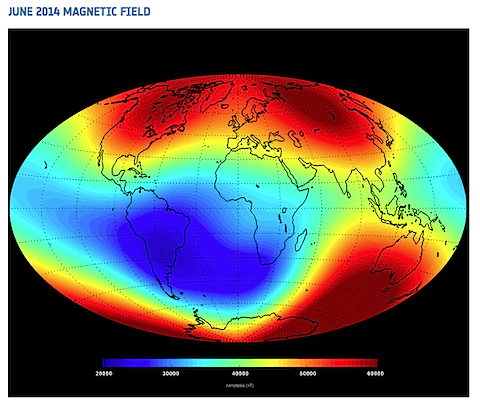 June 2014 world magnetics