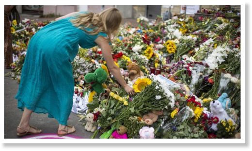 MH17 flowers