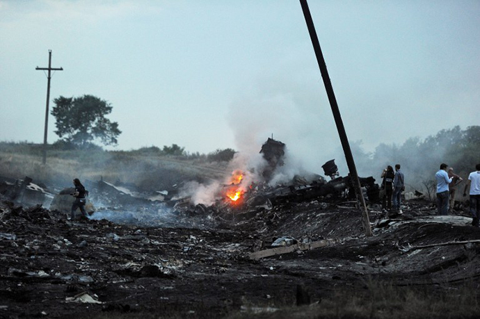 Malaysian wreckage