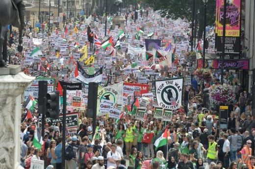 Click to enlarge London Protest