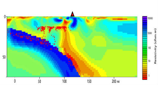 mount rainier magma map