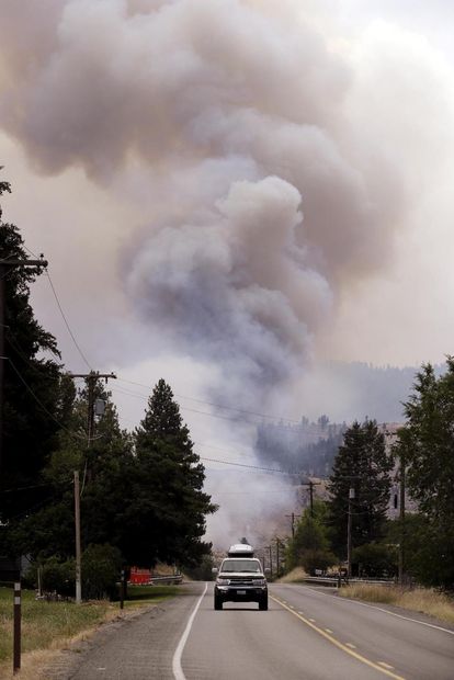 Carlton, WA wildfire