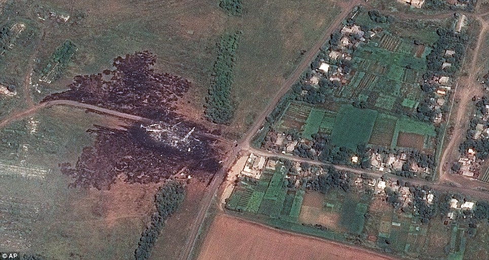 MH17 crash site
