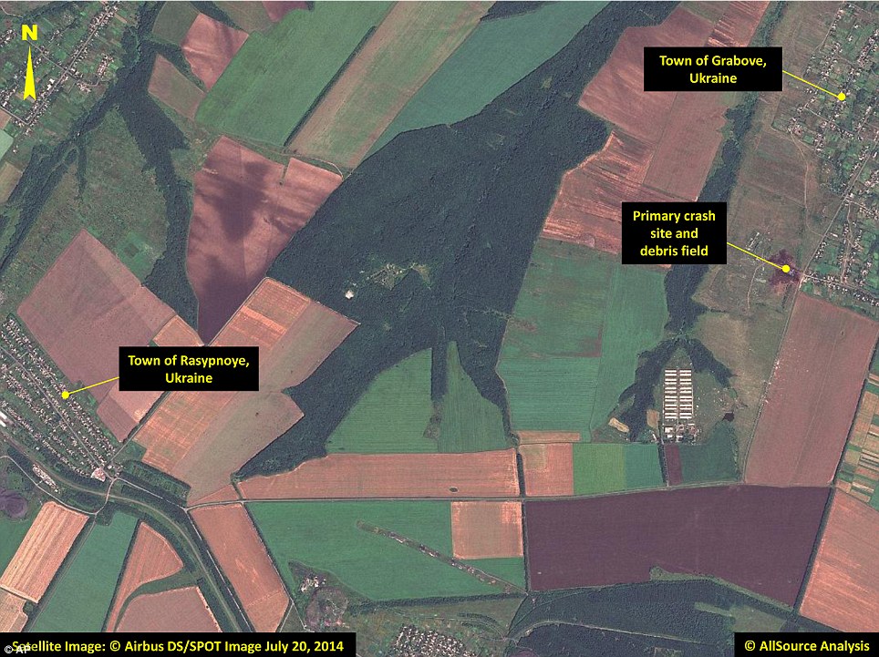 MH17 crash site