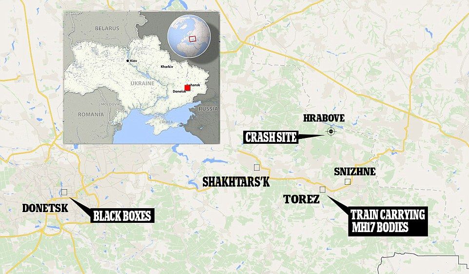 Торез карта спутник