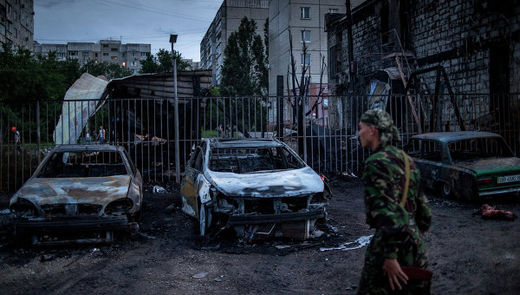 Luhansk After Shelling