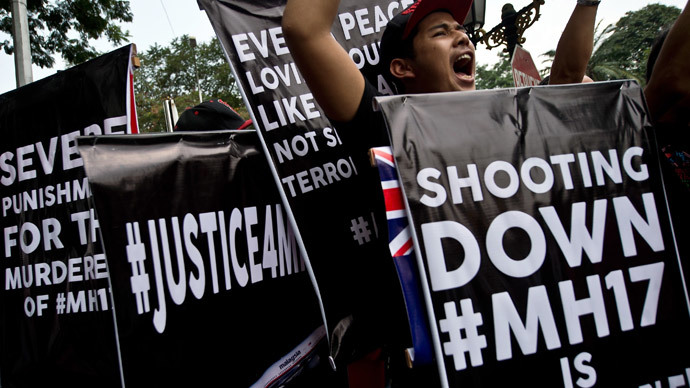 MH17 protest