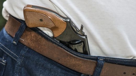 gun in pants