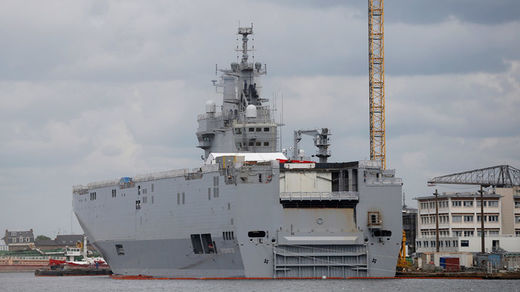 mistral warship