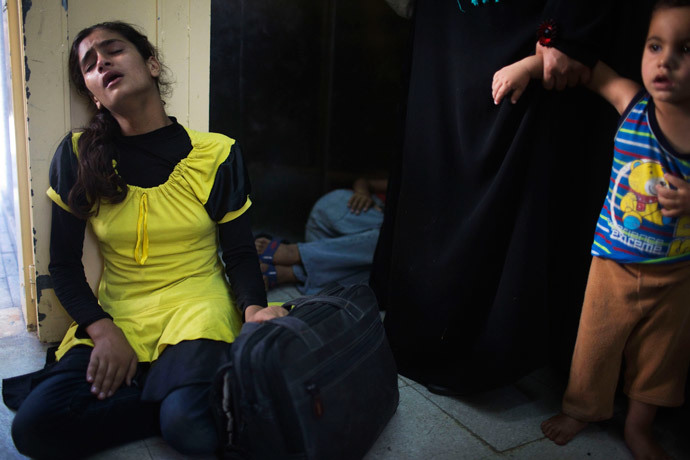 Gaza Un School shelling