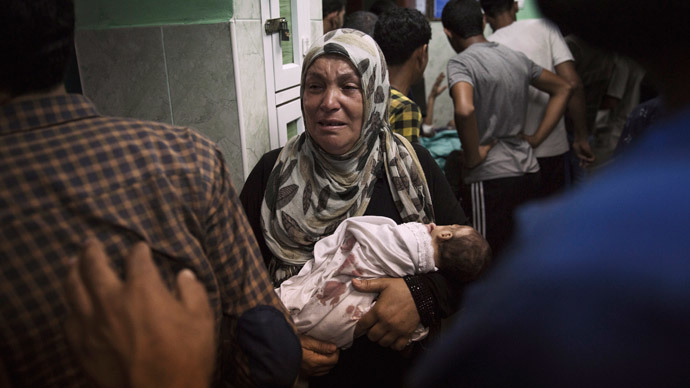 Gaza Un school shelling victim