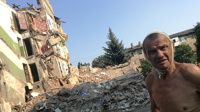 shelling of civilians donesk
