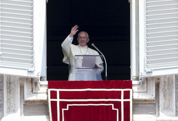 Click to enlarge Pope Francis