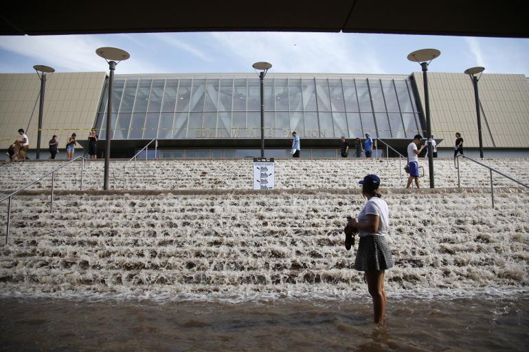 UCLA flooding
