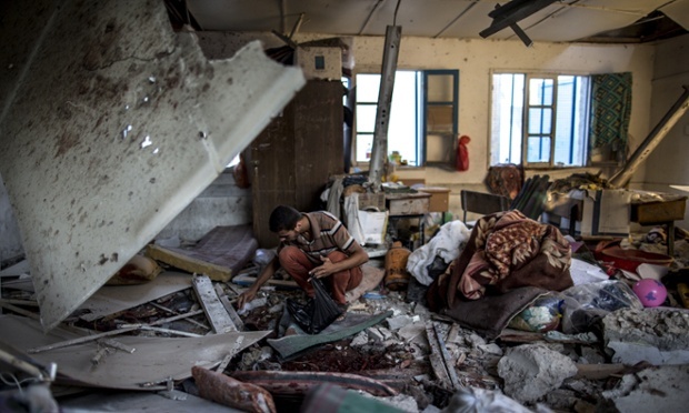 un school attack gaza