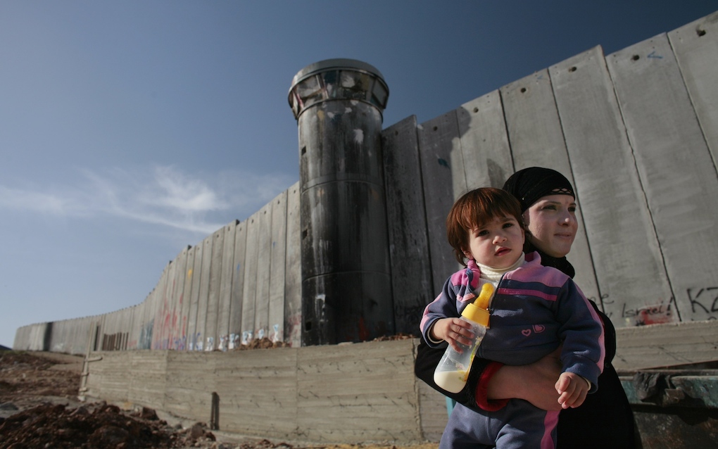 Click to enlarge Bethelem wall