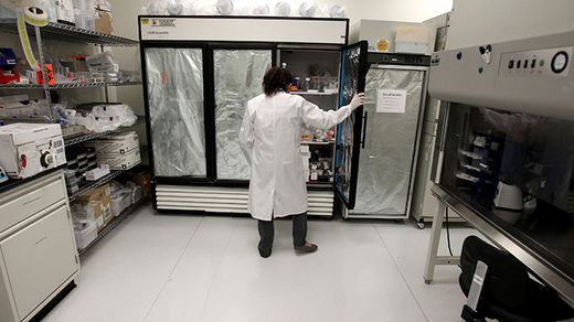 Click to enlarge forensic lab