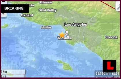 manhattan beach earthquake
