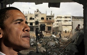 Obama, Gaza