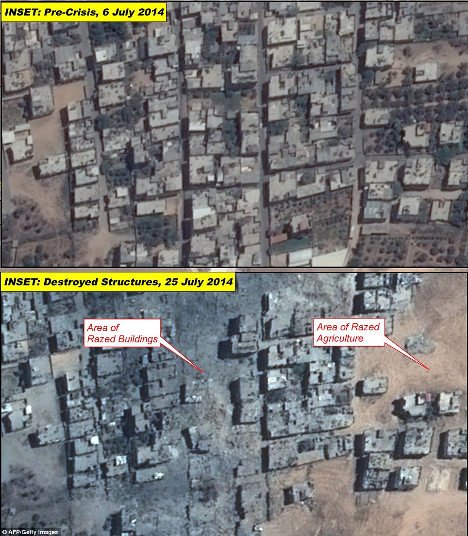 Click to enlarge gaza razed