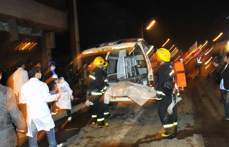 Explosion in factory in China