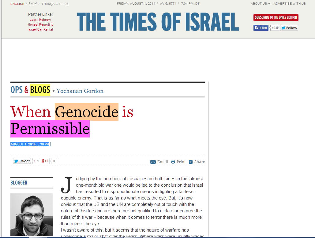 Click to enlarge when genocide is permissible