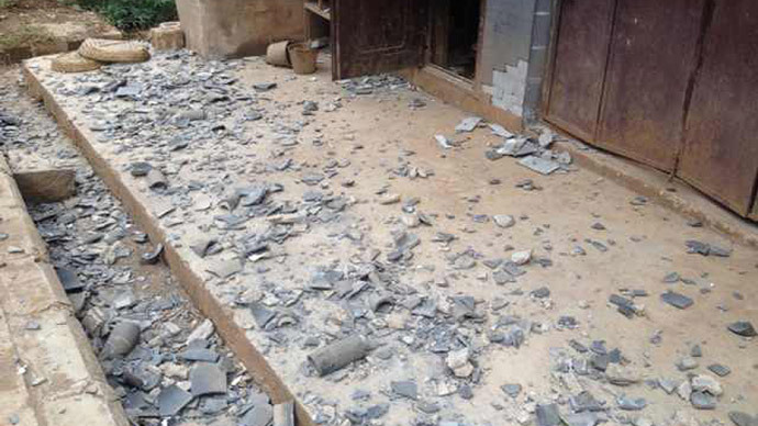 Click to enlarge Zhaotong earthquake