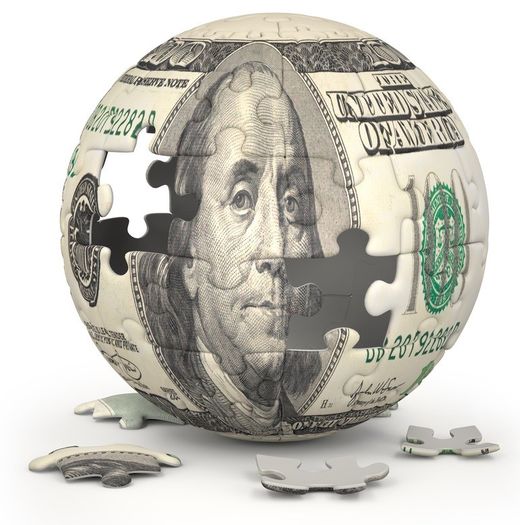 Dollar globe