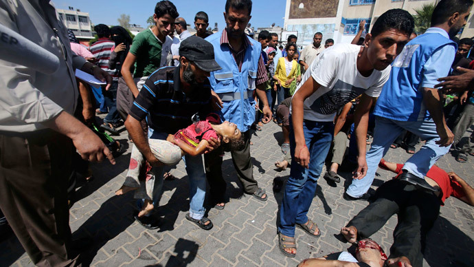 Gaza UN school