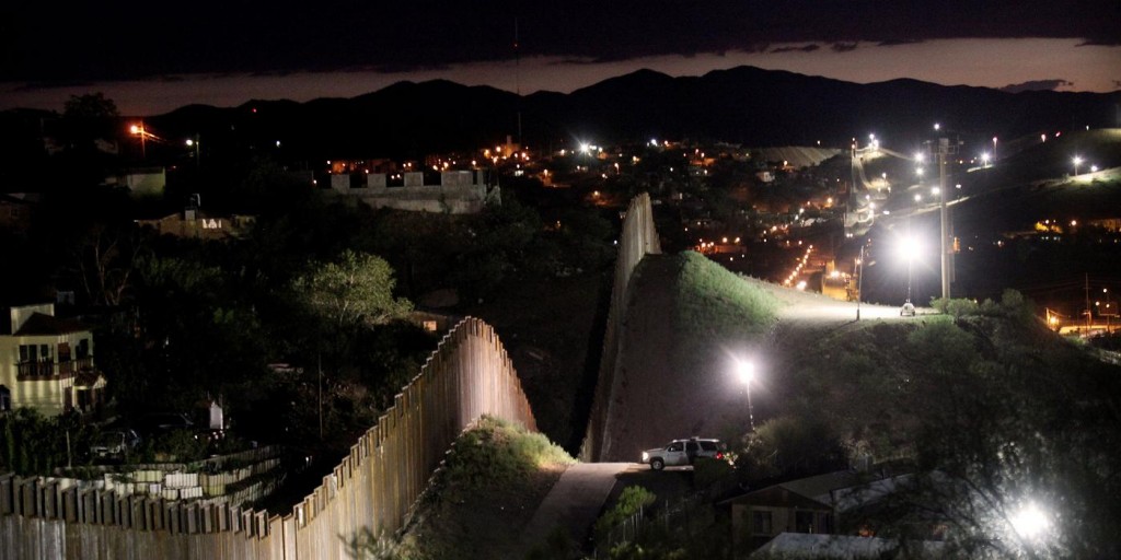 Click to enlarge Nogales border fence