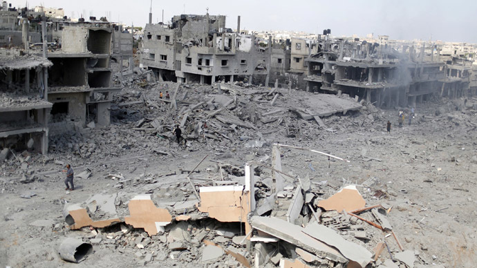 gaza destruction