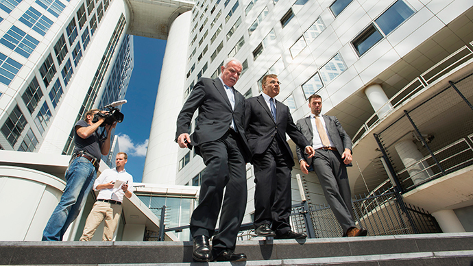 Click to enlarge Leaving ICC building