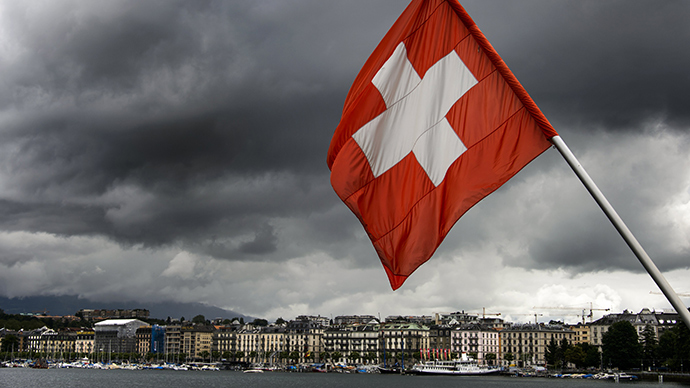 Click to enlarge Swiss flag