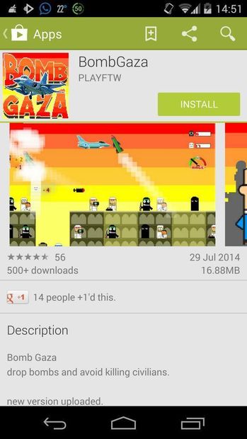 bomb gaza_ google